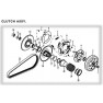 Rear Clutch Assy. CF Moto 250 172MM-A-052007 (Diagram #23)
